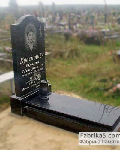 Памятник Плечики с закрытым надгробием №11-011, Стандартные памятники