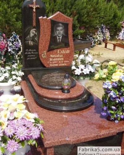 Элитный памятник в западном стиле №14-074, Элитные памятники: Одинарные