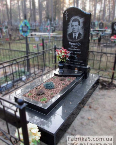Классический памятник №15-001, Памятники Житомир. Классические памятники, Одинарные модели