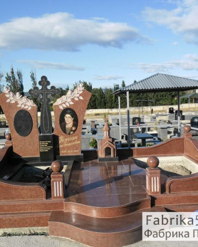 Гранітний комплекс №42-011, Меморіальні комплекси: ціни, фото на цвинтарі