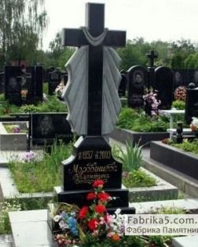 Хрест на Голгофі №61-010, Гранітні хрести на могилу