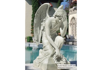 Скорбящий ангел №73-001, Скульптура на могилу