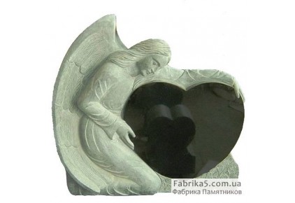 Ангел с сердцем №73-025, Памятники с Ангелом