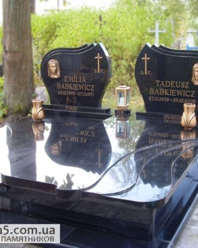 Польский памятник на двоих №75-001, Подвійні пам'ятники