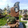 Женский памятник с сердцем   №75-023, Католические памятники