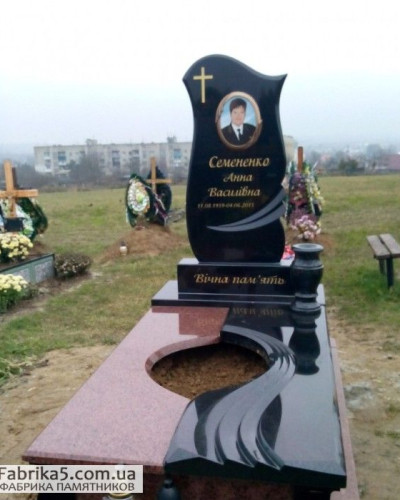 Фигурный памятник западном стиле №75-028, Одинарні пам’ятники