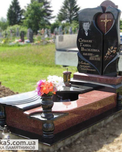 Памятник в западном стиле №75-029, Одинарні пам’ятники