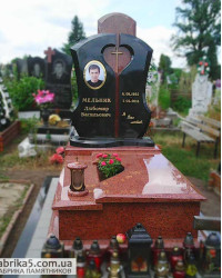 Красивые памятники из гранита №75-042 изделие, 